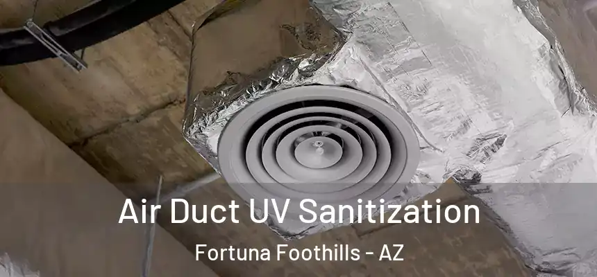  Air Duct UV Sanitization Fortuna Foothills - AZ