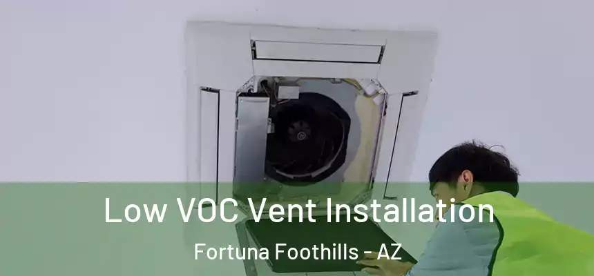  Low VOC Vent Installation Fortuna Foothills - AZ